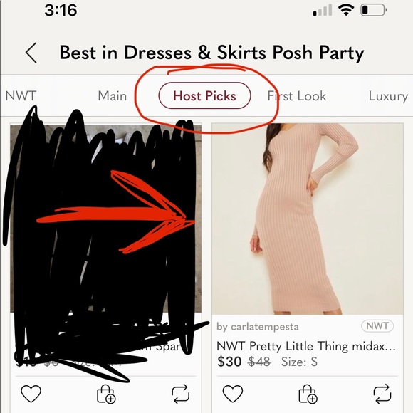 NWT Pretty Little Thing midaxi dress *HOST PICK* - Picture 7 of 7